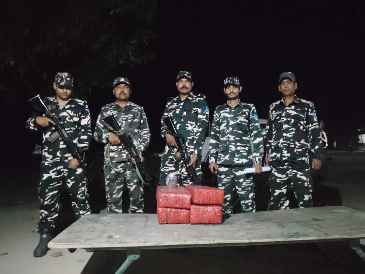 21 किलो गांजा जब्त, तस्कर फरार