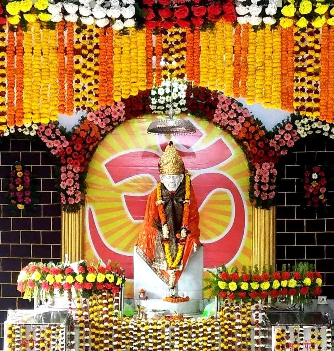 श्री शिरडीधाम साईं मंदिर से रामनवमी पर निकलेगी पालकी यात्रा