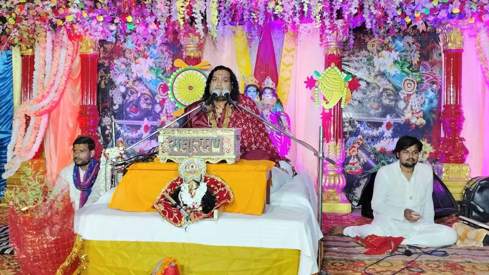 भागवत कथा में महाभारत युद्ध का किया गया वर्णन