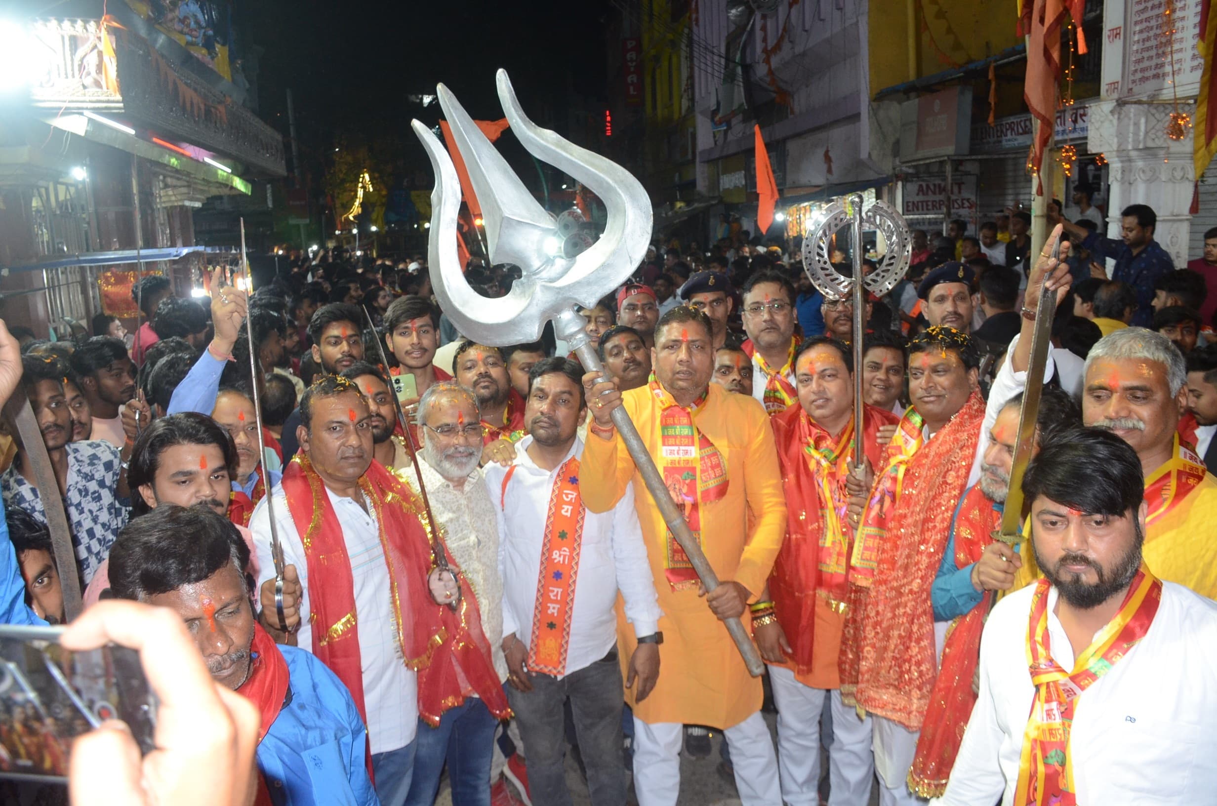 तीसरी मंगलवारी पर निकली भव्य शोभायात्रा