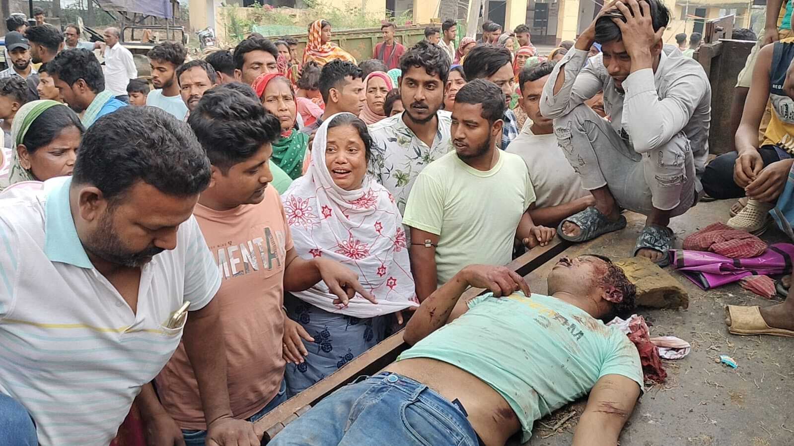 बाइक सवार व्यक्ति की मौत, परिजनों ने लगाया हत्या का आरोप