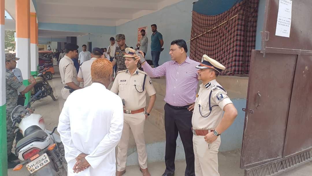 पीएम की सभा को लेकर सुरक्षा का लिया जायजा