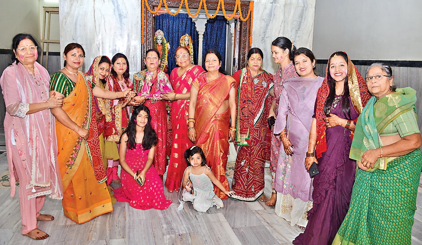 गणगौर विसर्जन के साथ 16 दिवसीय महोत्सव का समापन, नवविवाहितों में था खासा उत्साह