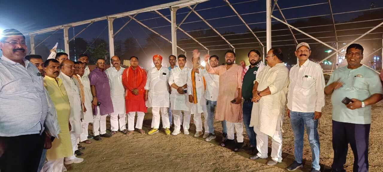 16 को प्रधानमंत्री नरेंद्र मोदी की सभा, भाजपा नेताओं ने तैयारी का लिया जायजा