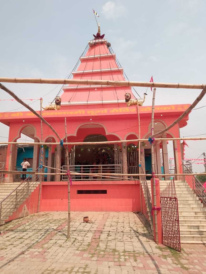 अंग्रेजों के समय से खेतको में हो रही चैती दुर्गापूजा