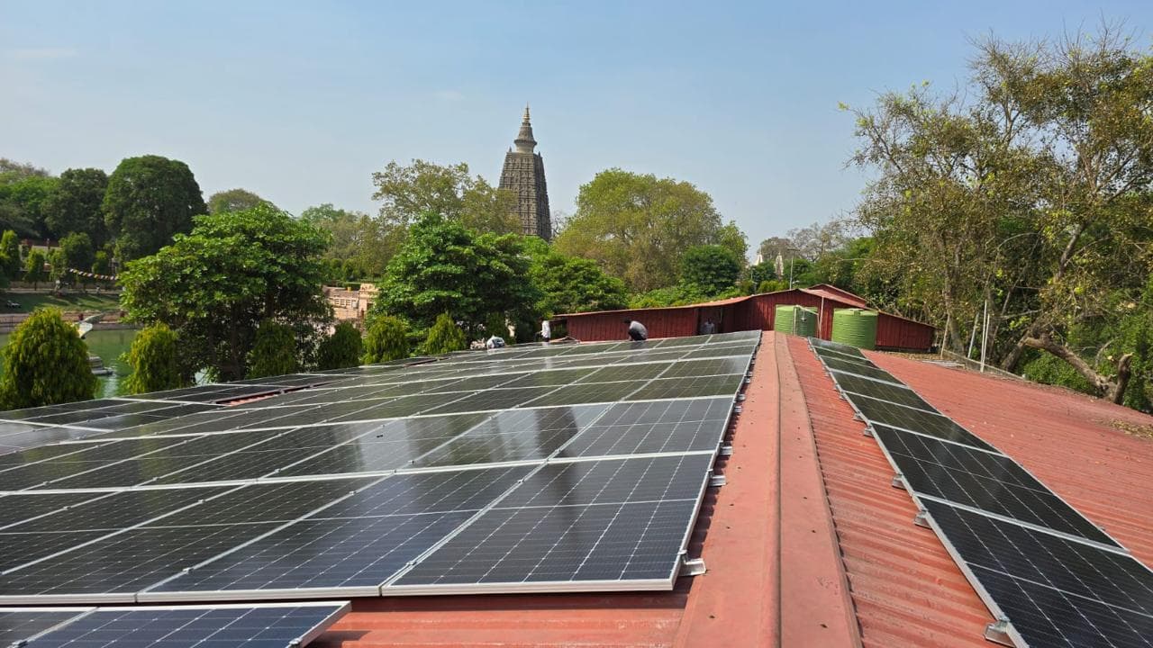 सोलर लाइट से अब जगमग रहेगा महाबोधि मंदिर, काम हुआ पूरा