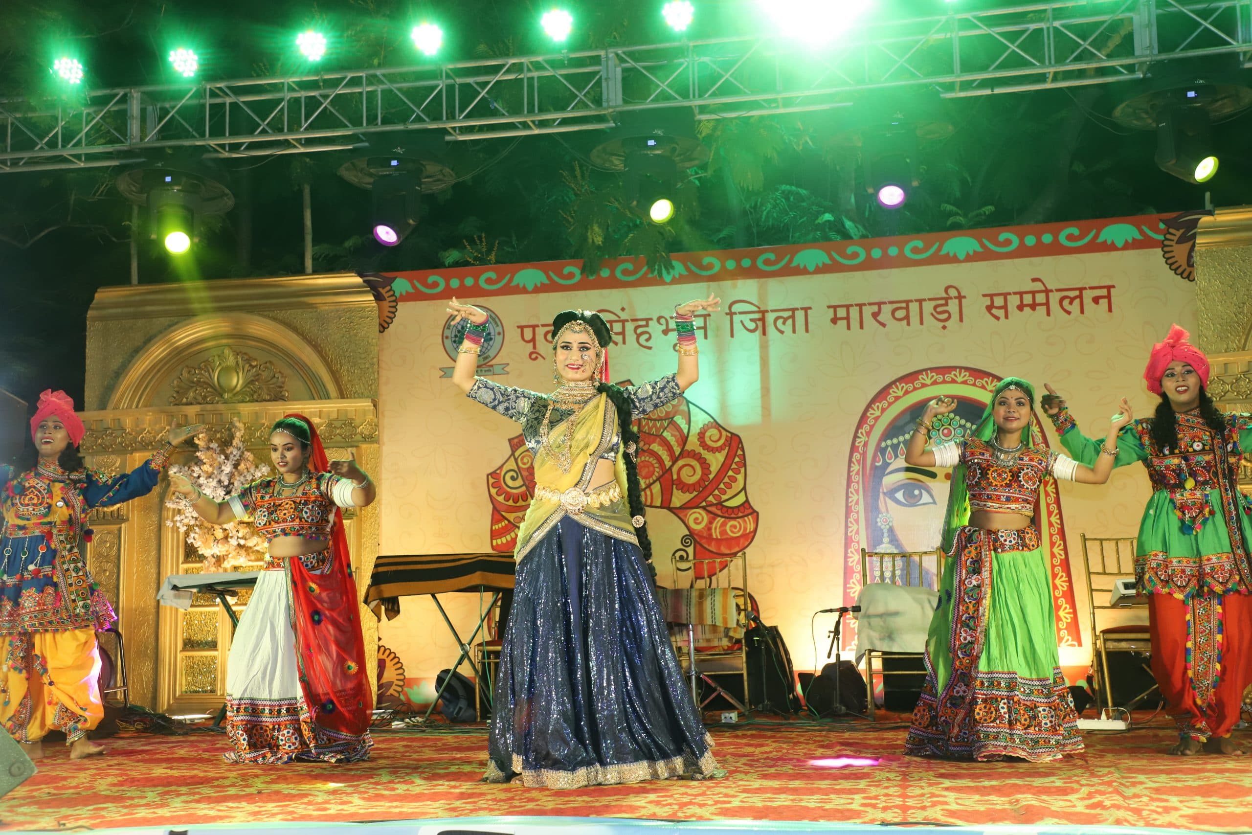 राजस्थान दिवस कार्यक्रम : धालभूम क्लब मैदान में बिखरी राजस्थानी संस्कृति की छटा