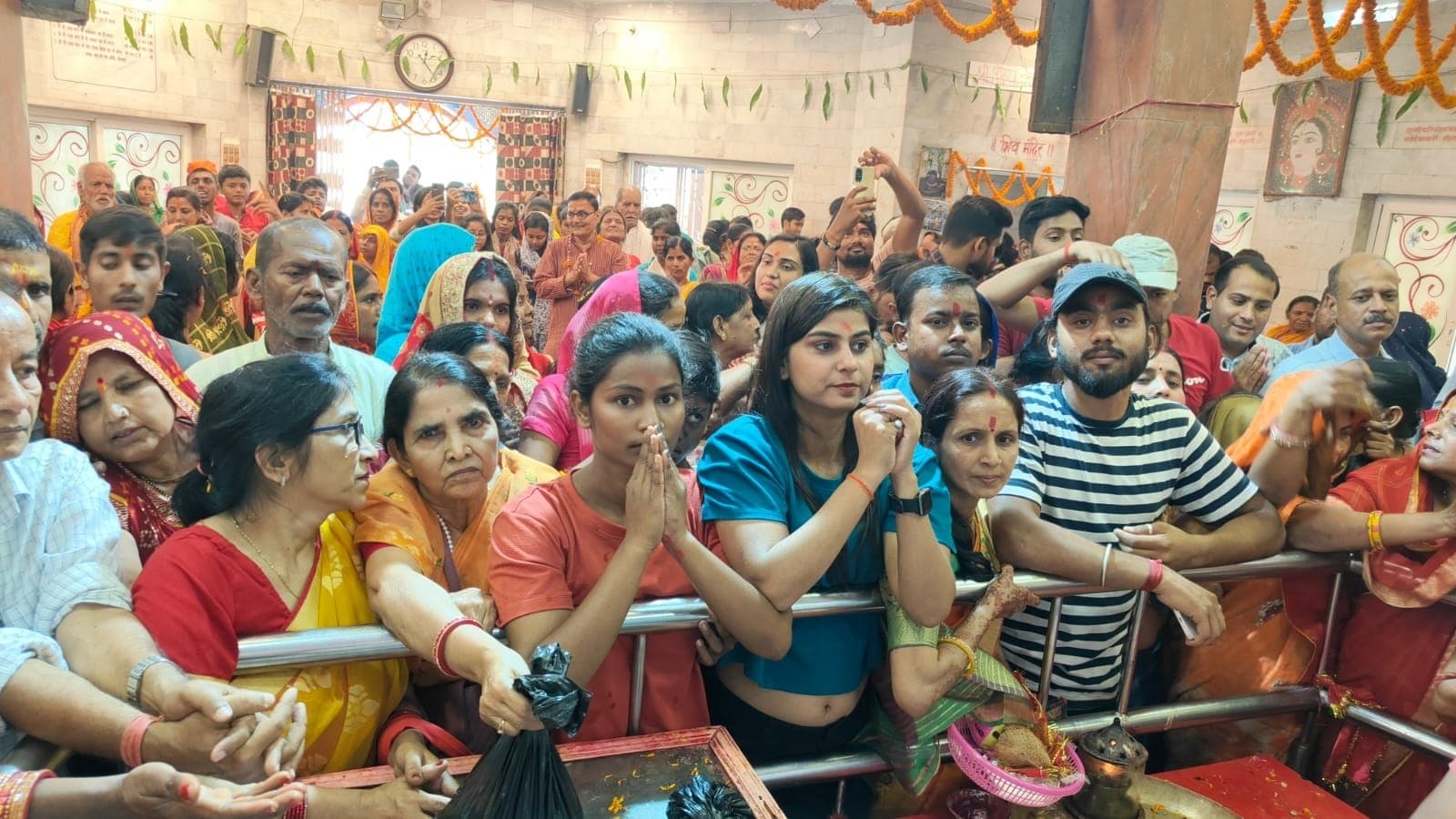 जानकी जन्मभूमि मंदिर में मना श्री रामलला का जन्मदिन