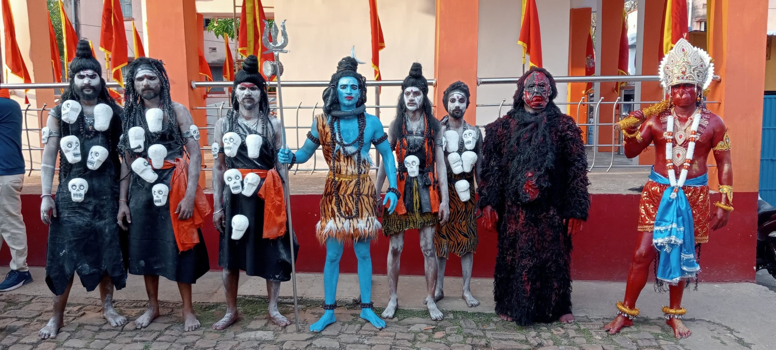 बोकारो थर्मल और कथारा में भी निकले रामनवमी जुलूस