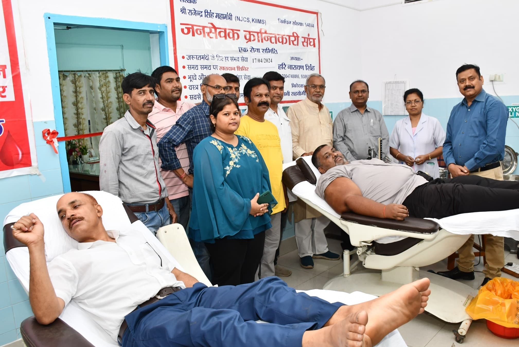 रक्तदान कर जरूरतमंद की बचायी जा सकती है जान: डॉ करुणामय