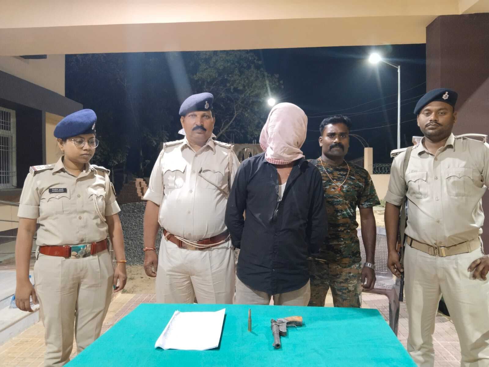 Bhagalpur News: पत्नी की बिदागरी नहीं देने पर कट्टा के साथ ससुराल पहुंचा युवक, गिरफ्तार