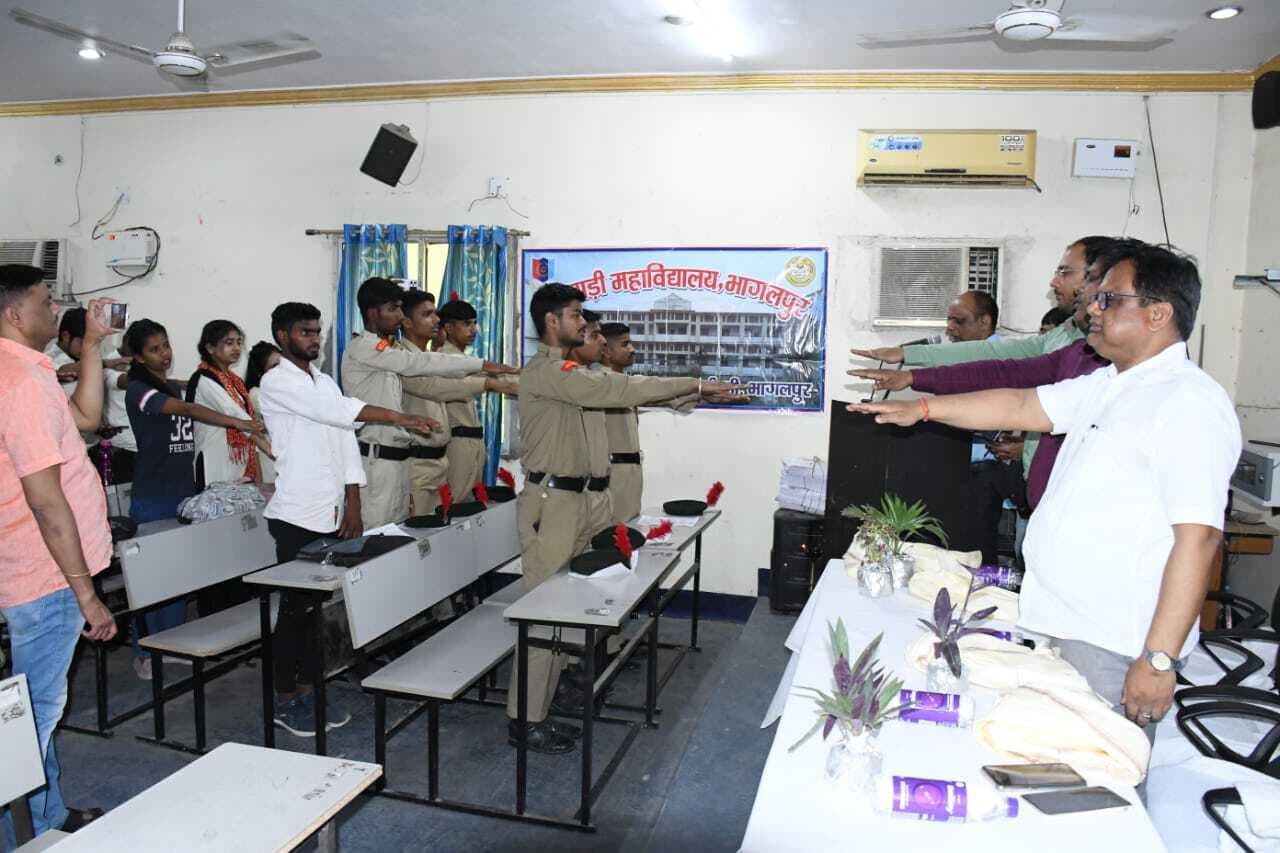 मारवाड़ी कॉलेज में मतदाता जागरूकता कार्यक्रम का हुआ आयोजन, दिलायी गयी शपथ