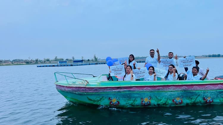 खंडोली डैम में मतदाता जागरूकता कार्यक्रम का आयोजन