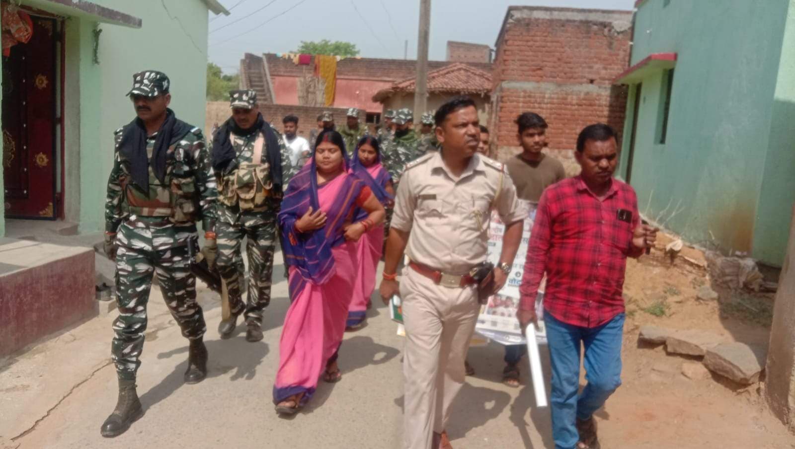 मतदान प्रतिशत बढ़ाने को लेकर चला जागरूकता कार्यक्रम