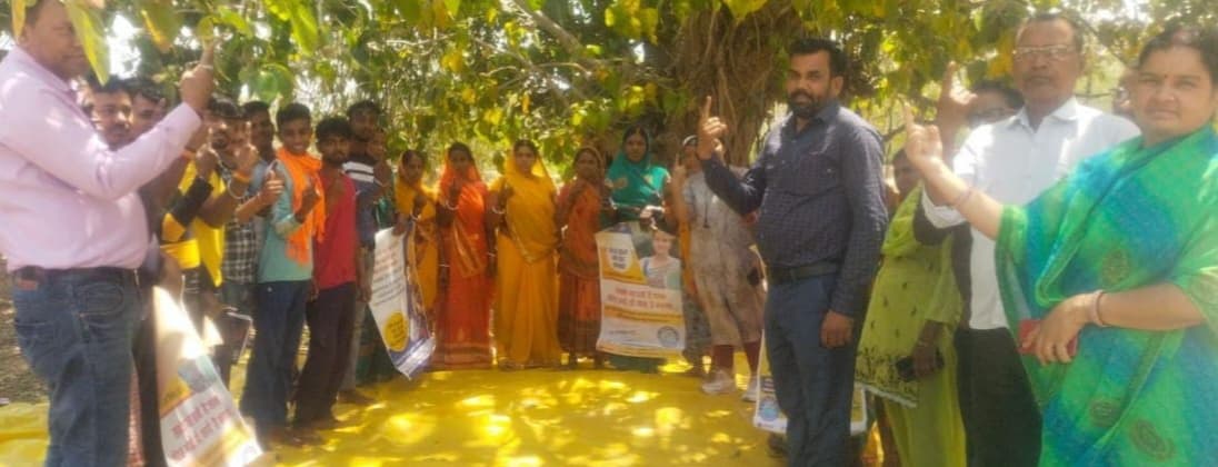 बभनाडीह के ग्रामीणों ने वोट बहिष्कार फैसले को लिया वापस
