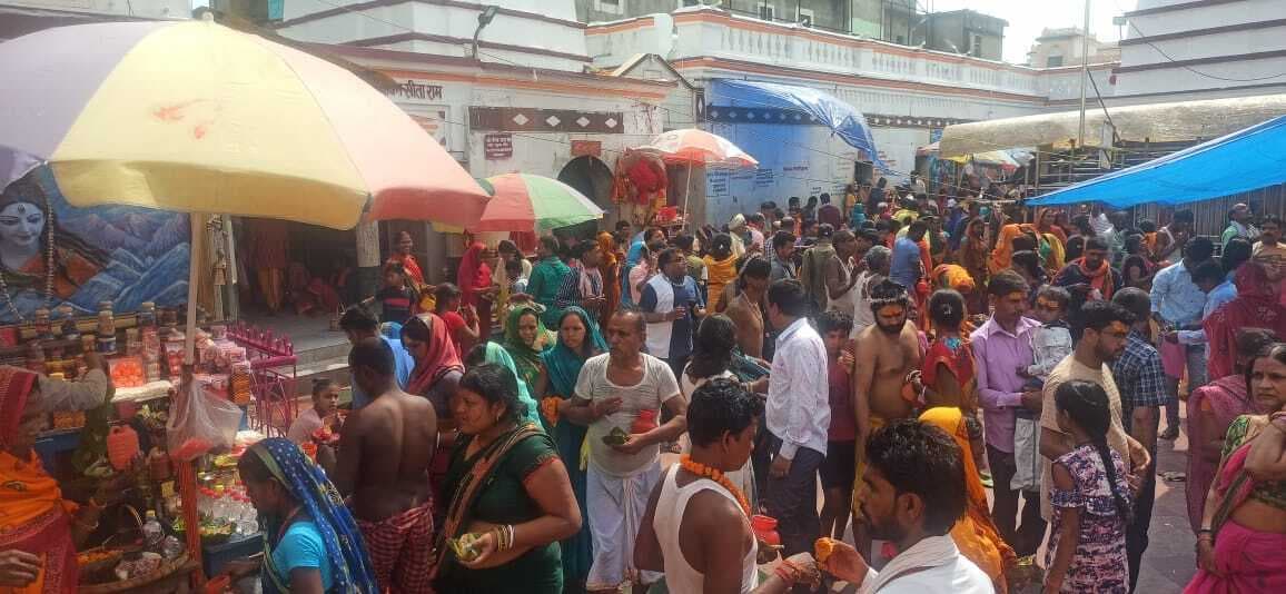 चैत्र पूर्णिमा पर बासुकिनाथ मंदिर में  55 हजार श्रद्धालुओं ने किया जलार्पण