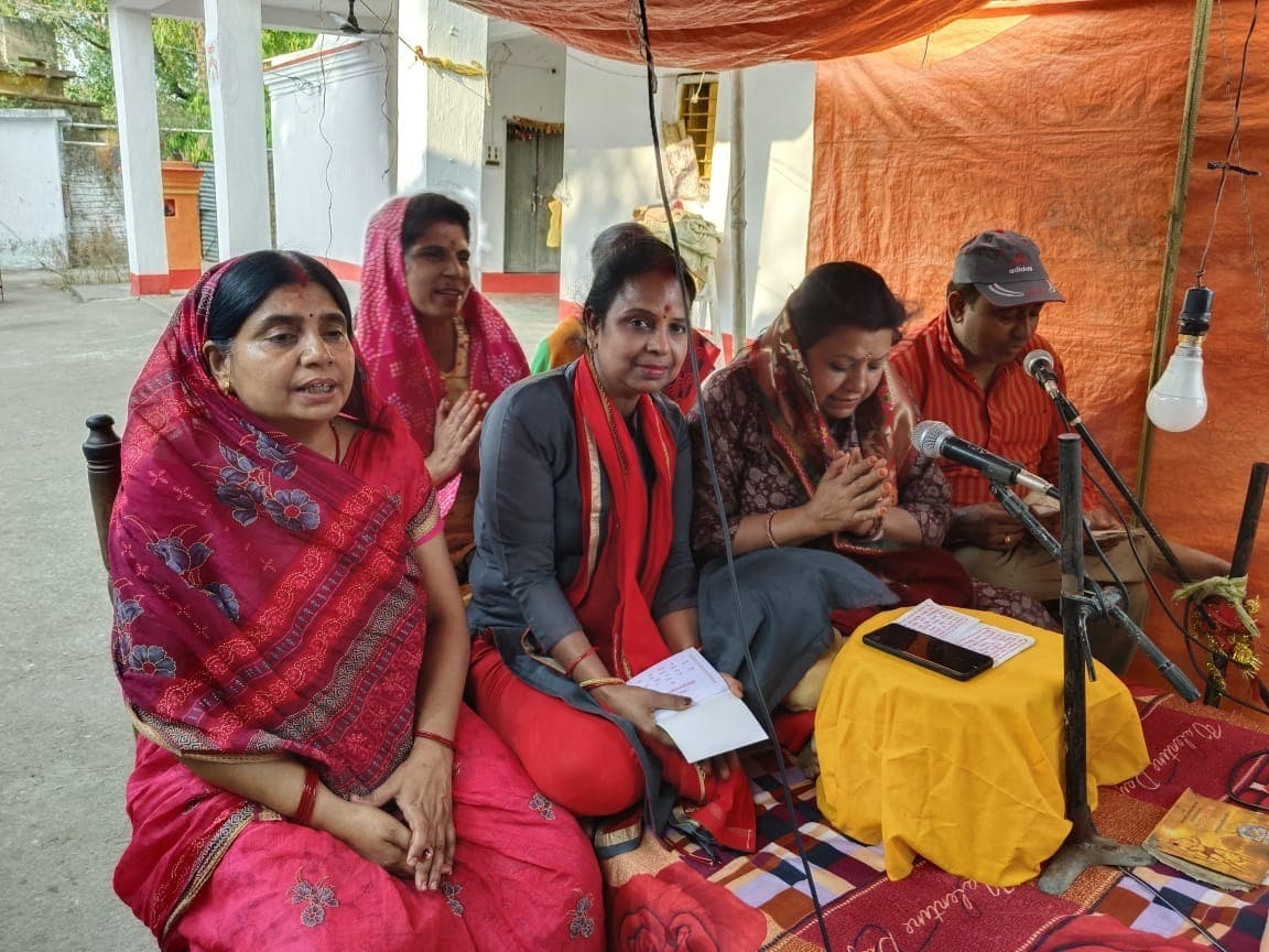 फतेहपुर में हनुमान जयंती पर हुआ हनुमान चालीसा का पाठ