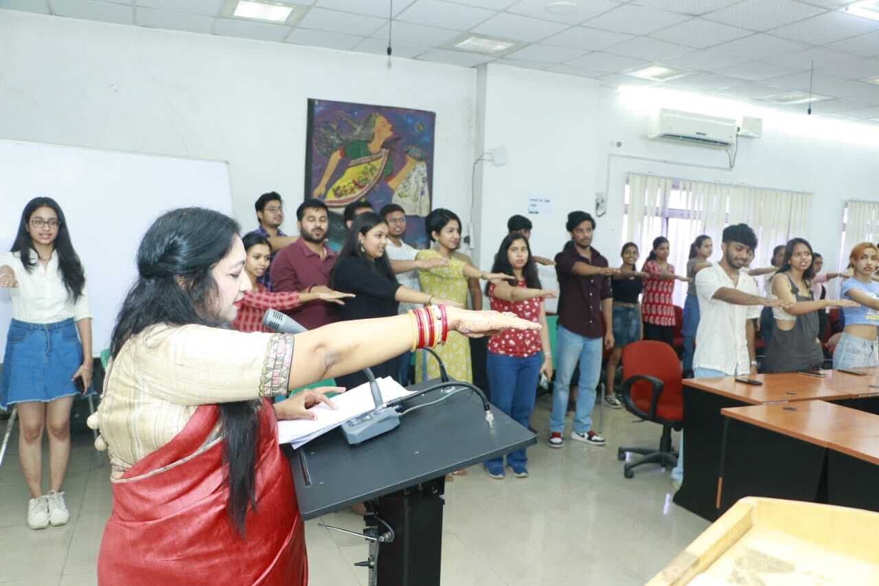 कैंपस : निफ्ट में चलाया गया मतदाता जागरूकता अभियान