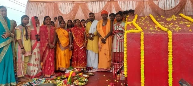 हनुमान जयंती पर कथारा में पूजा