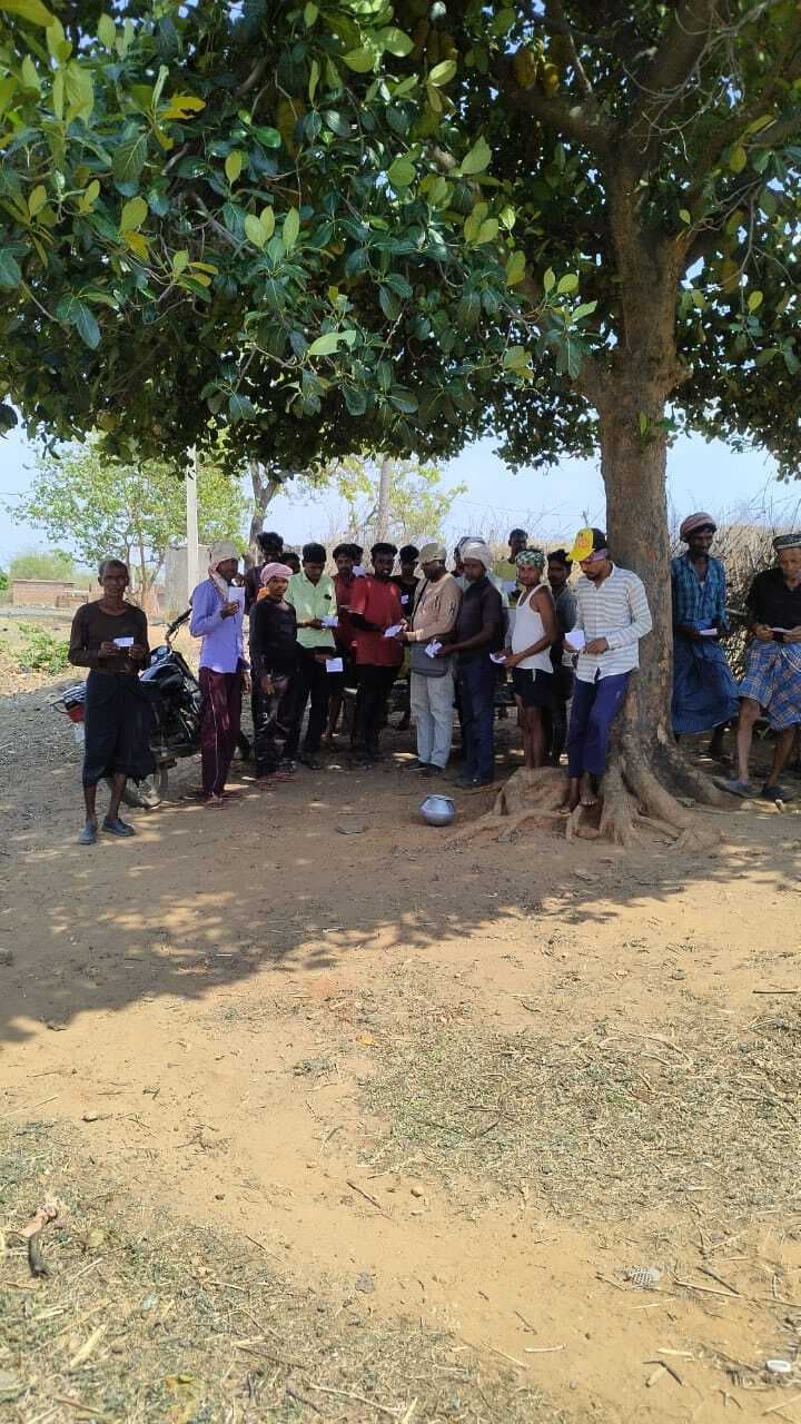 डुमारियाटांड़ गांव में मांझी बदलो गांव बचाओ जन जागरण सभा