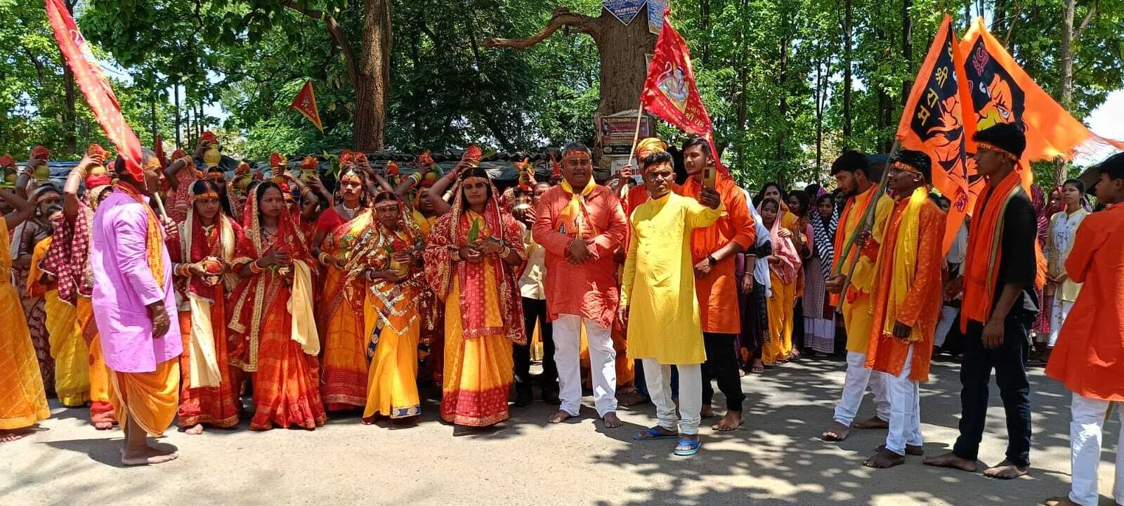 मंदिर का वार्षिकोत्सव व प्राण प्रतिष्ठा अनुष्ठान शुरू