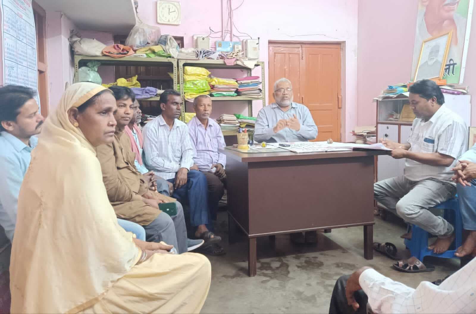 साड़म में भाकपा कार्यकर्ताओं की बैठक