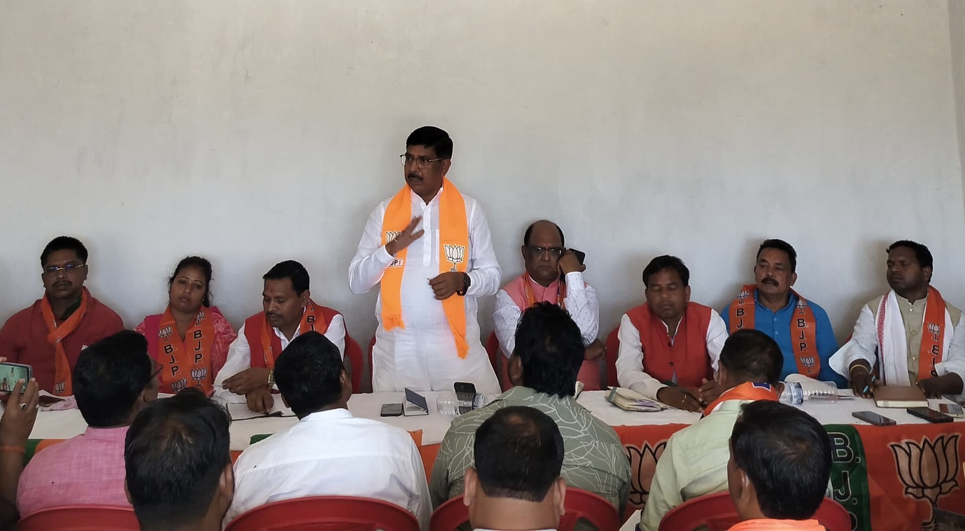 भाजपा की विधानसभा स्तरीय बैठक, अनुशासन का पढ़ाया गया पाठ