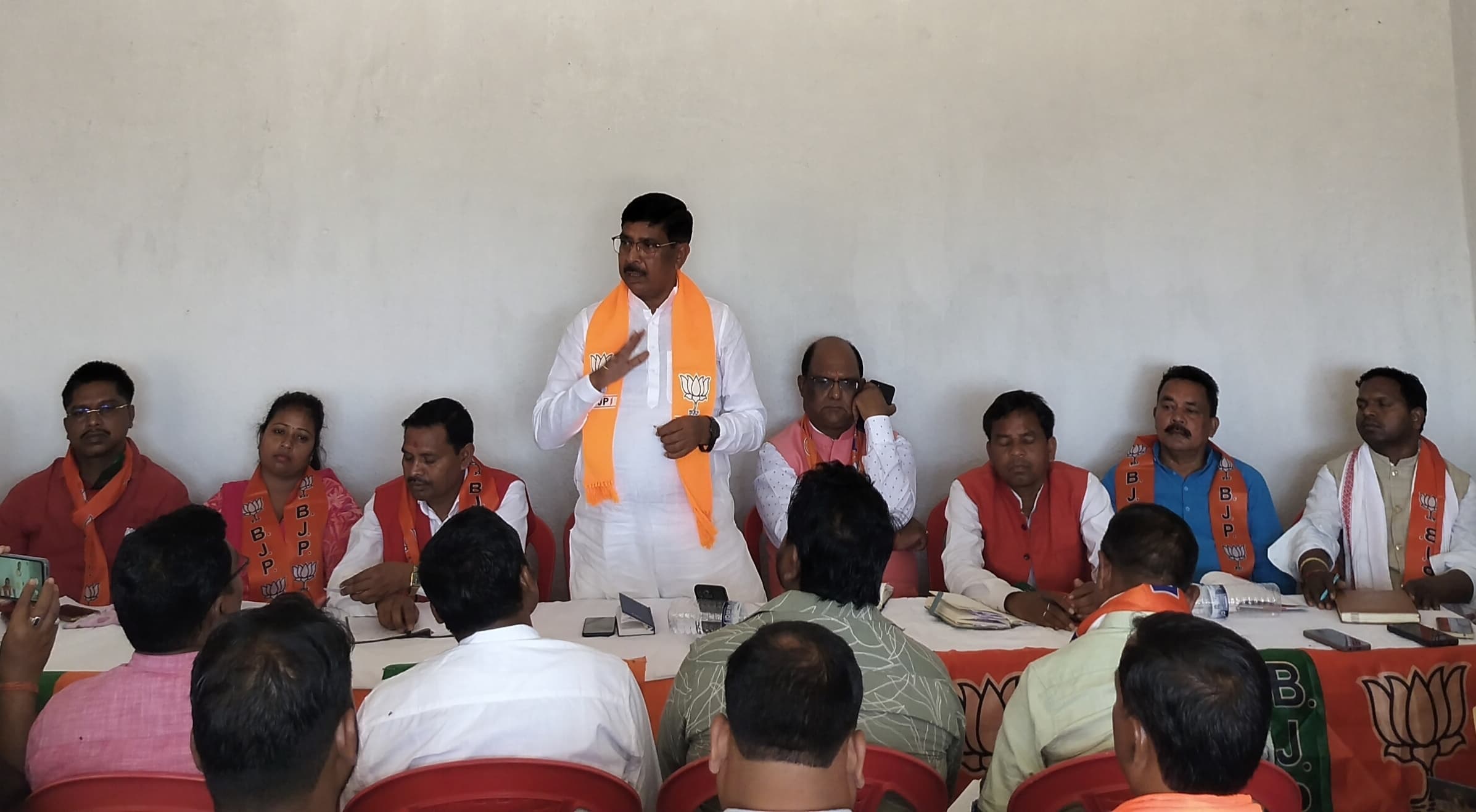 भाजपा की विधानसभा स्तरीय बैठक, अनुशासन का पढ़ाया गया पाठ