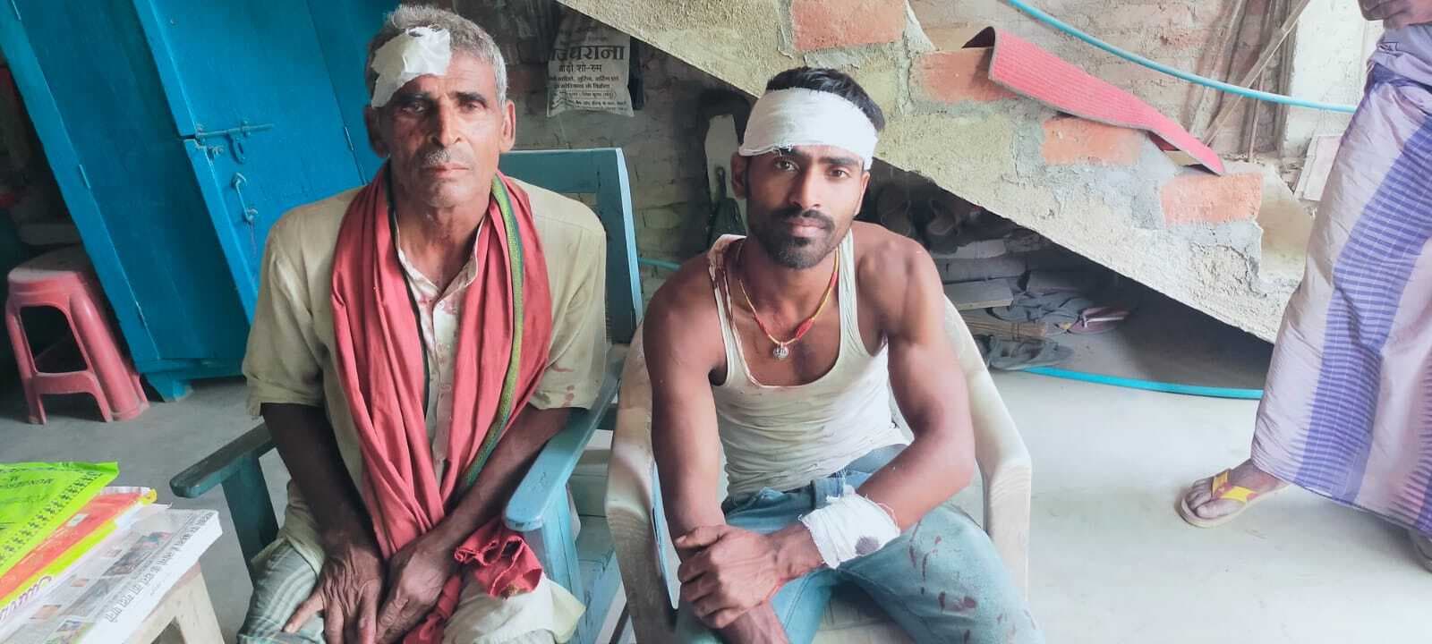 ट्रैक्टर साइड करने के विवाद को लेकर दो पक्षों के बीच जमकर मारपीट ,चार घायल