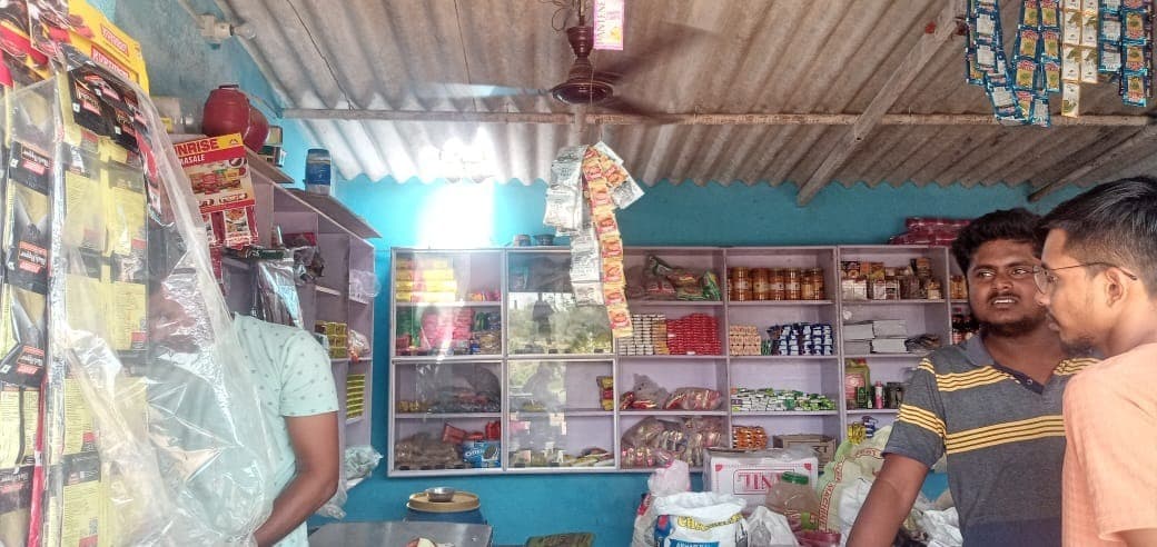 किराना दुकान से हजारों रुपये के सामान की चोरी