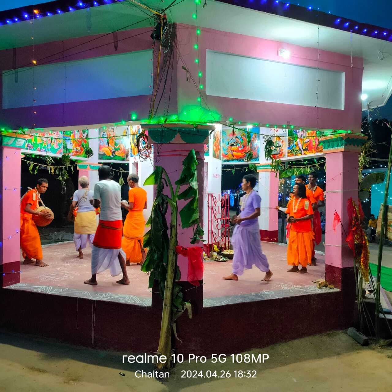 छह कीर्तन मंडलियों के हरिनाम के जाप से गूंजा बिड़रा