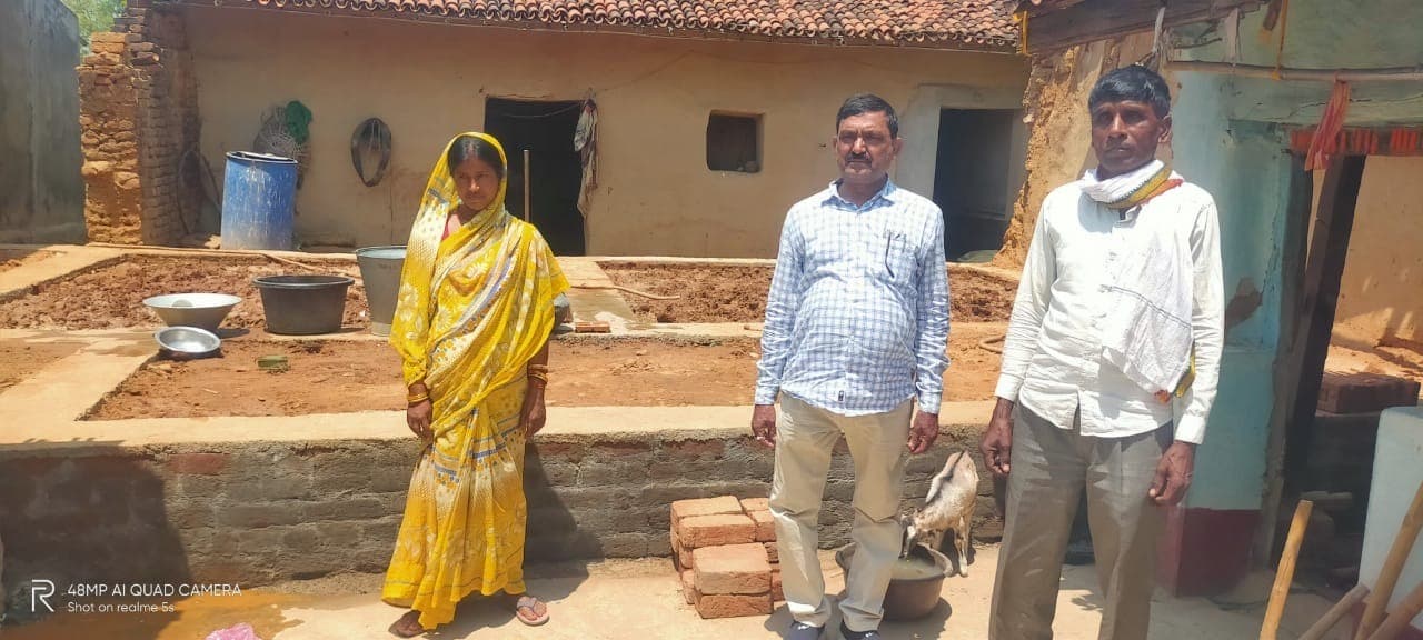 आबुआ आवास के लाभुकों का किया गया जियोटैग