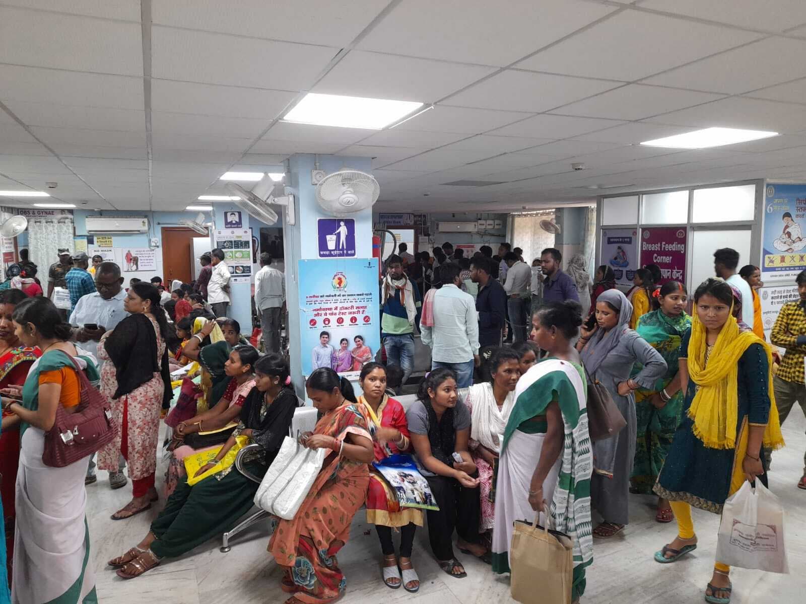 प्रचंड धूप व लू से बीमार पड़ रहे लोग, पीजेएमसीएच में दोगुने हो गये मरीज