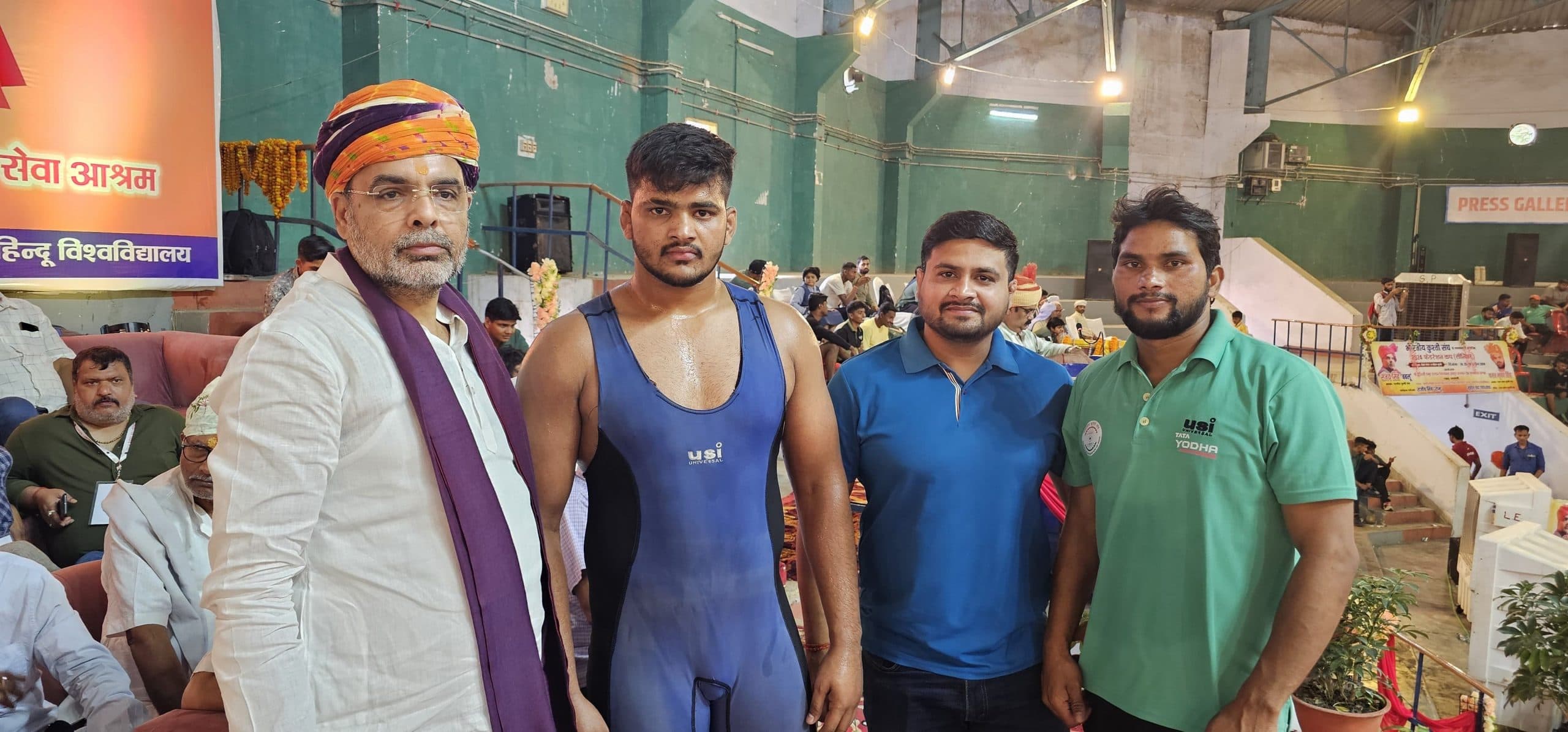 राष्ट्रीय कुश्ती फेडरेशन कप में बिहार के शुभम ने जीता कांस्य