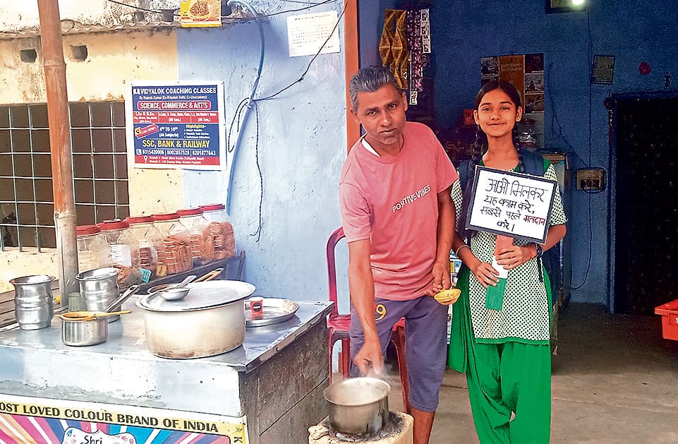 ‘अंकल, मतदान जरूर करें, इससे लोकतंत्र को मजबूती मिलेगी’