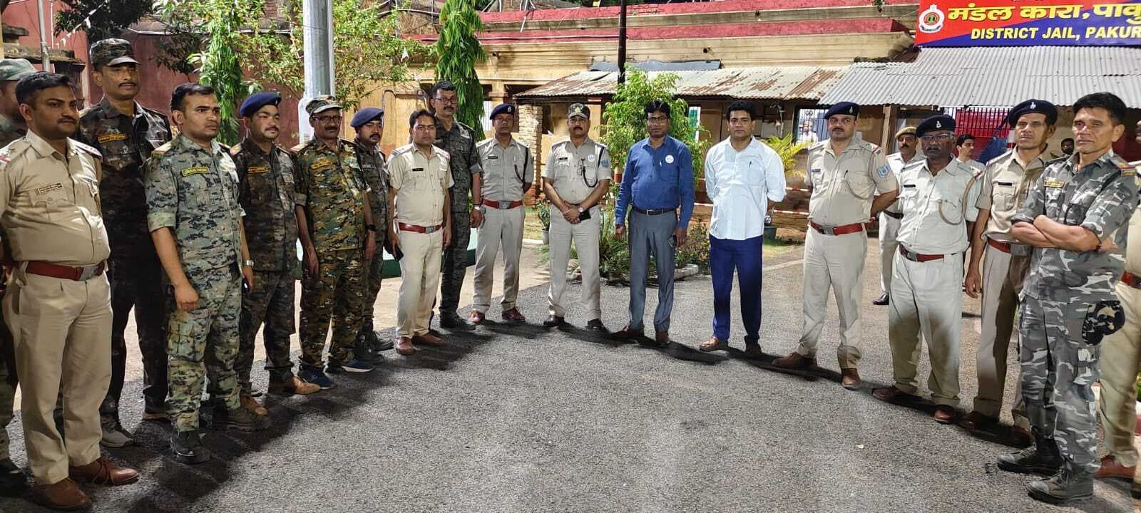 जिला जेल में हुई छापेमारी, देर रात तक तलाशी, नहीं मिला कोई आपत्तिजनक सामान