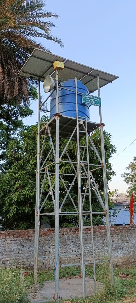 एसीसी कॉलोनी एफ टाइप में जलमीनार खराब