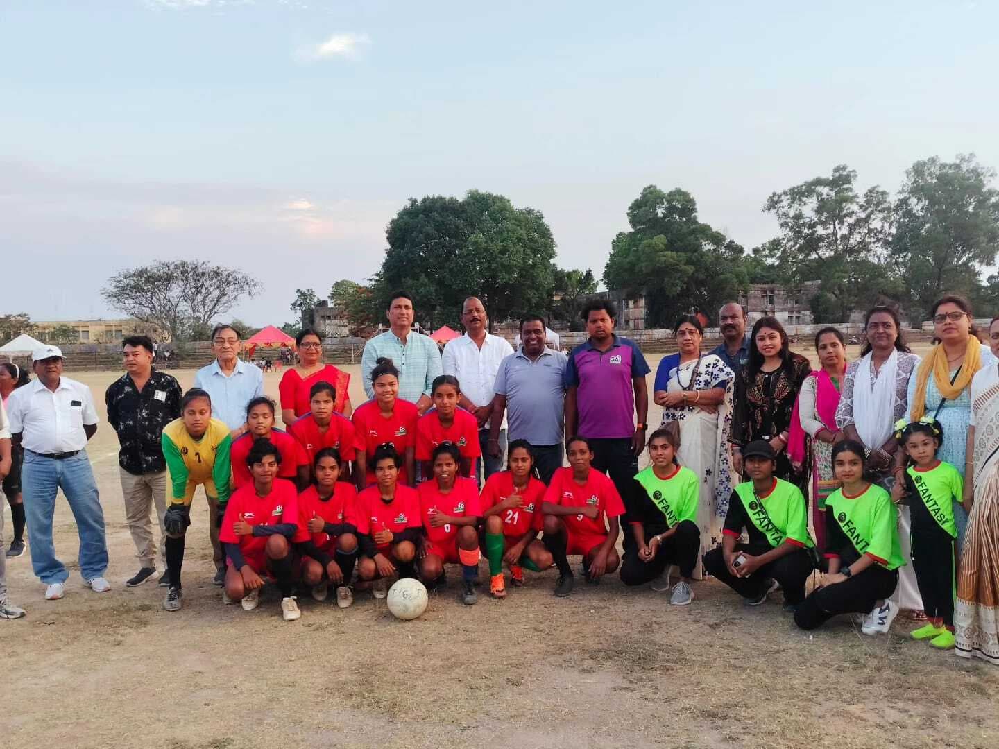 तरुण घोष फुटबॉल क्लब धुर्वा की टीम बनी विजेता