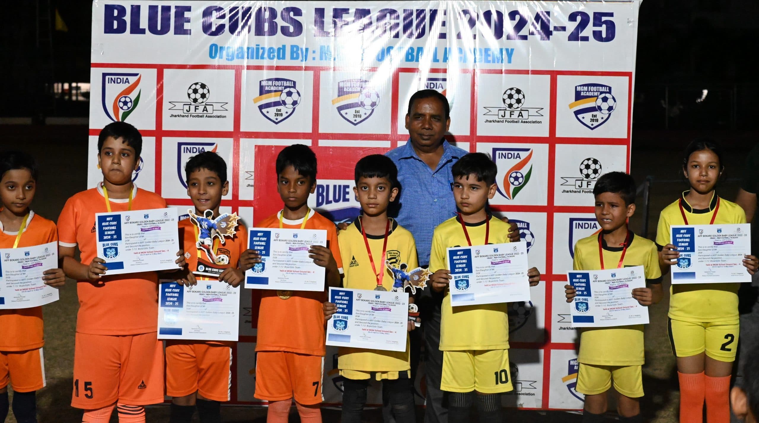 एआरसी एकेडमी व साइबेरियन कब्स की टीम बनी चैंपियन