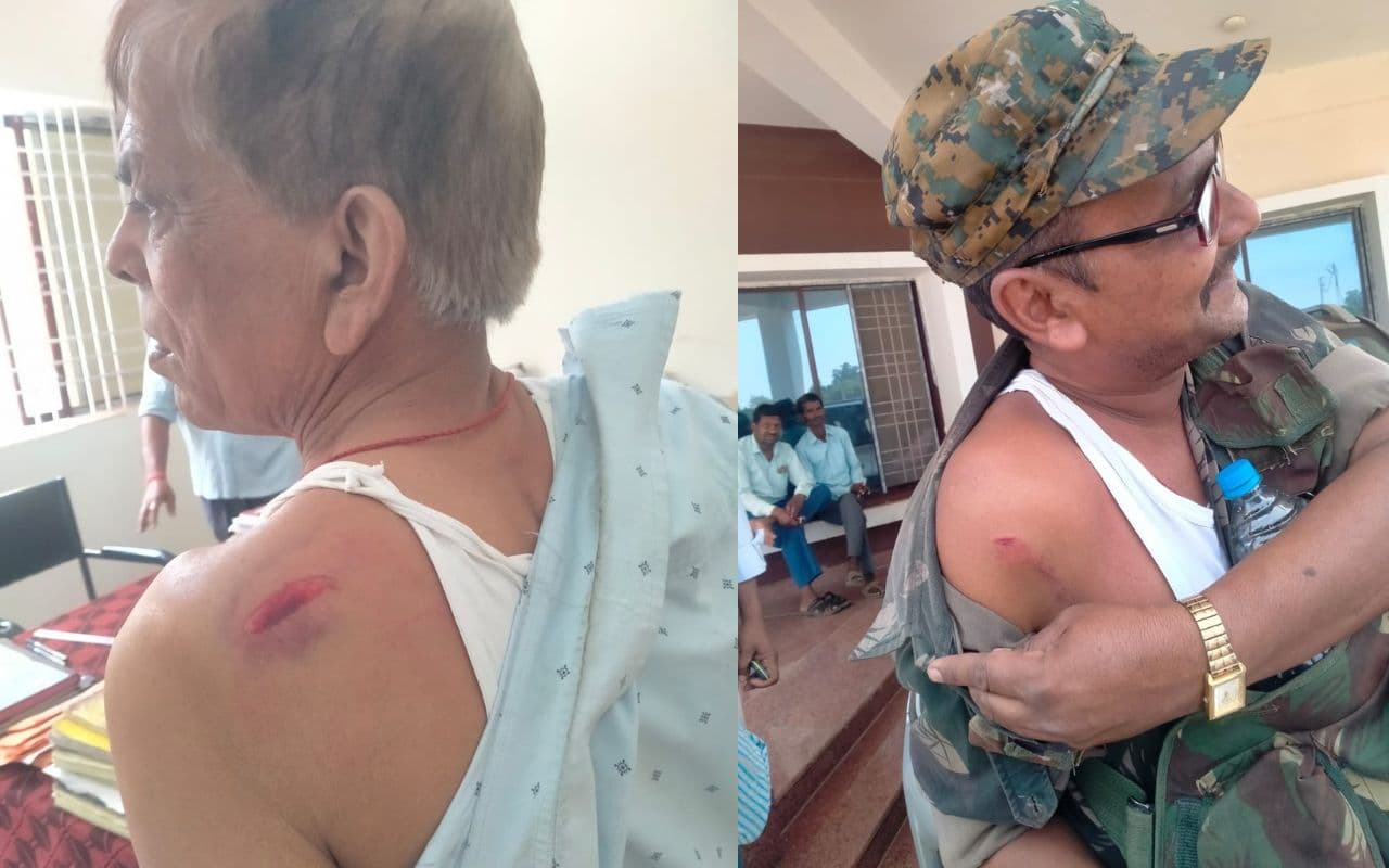 Giridih News: भंडारो गांव में जमीन मापी करने पहुंचे अधिवक्ता व पुलिस पर हमला, 3 घायल