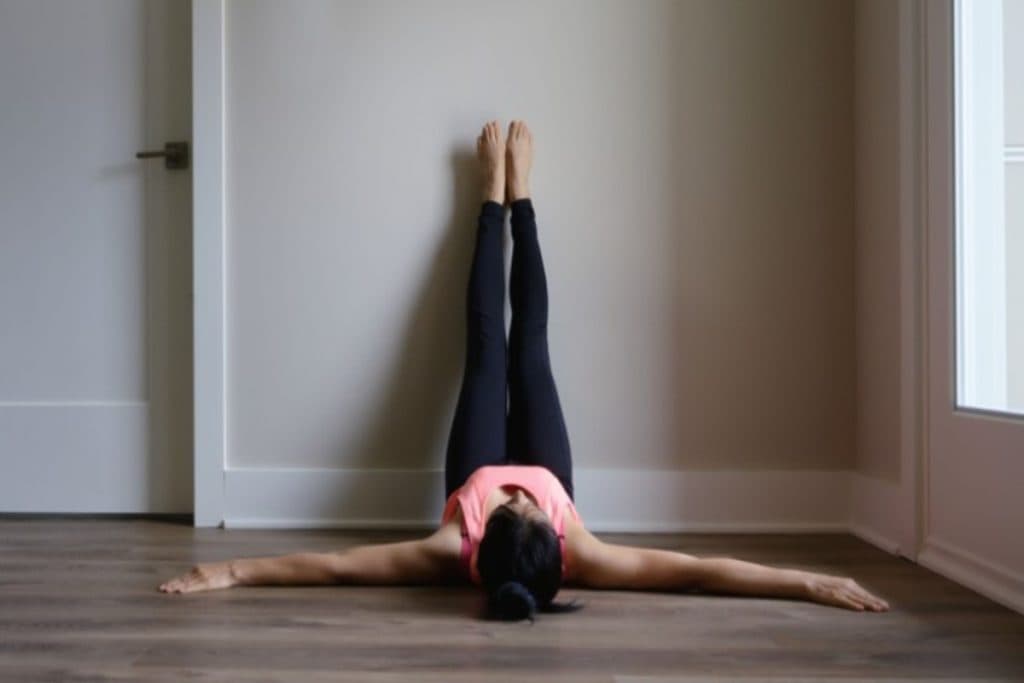 Legs Against Wall