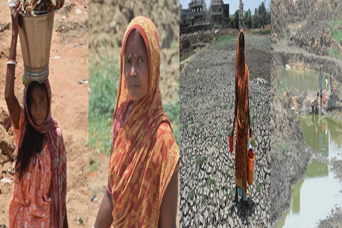 धनबाद के सरायढेला का राजा तालाब बना मैदान, बूंद-बूंद पानी को तरस रहे हैं हजारों लोग
