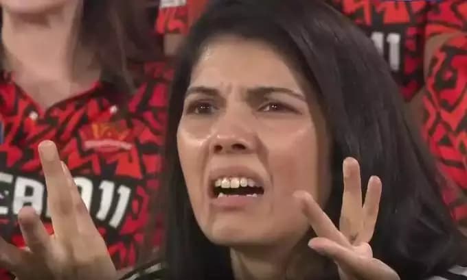 IPL 2024: Kavya Maran's reaction after SRH defeat