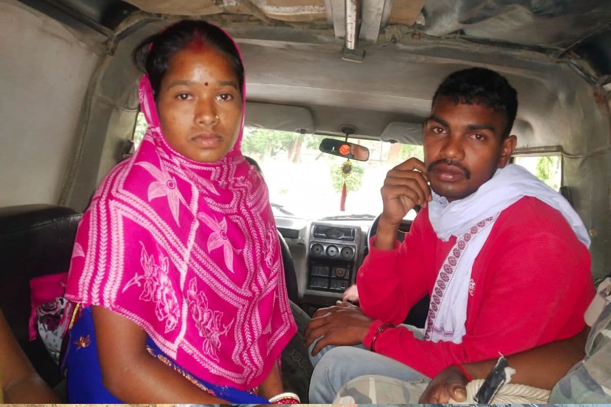 गिरफ्तार अफीम तस्कर दंपती