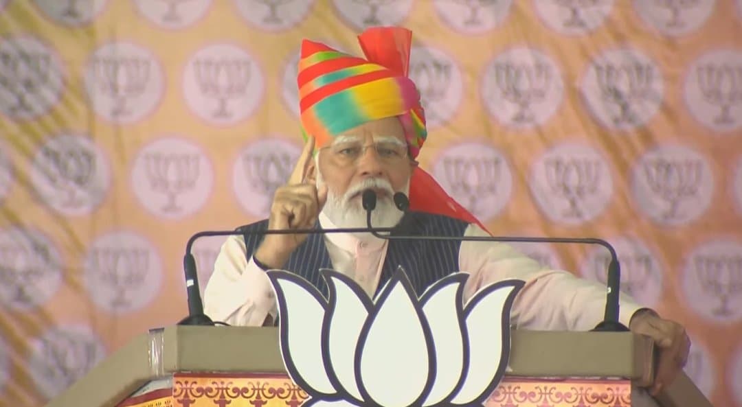 PM Modi ने राजस्थान में कहा- 4 जून 400 पार, कांग्रेस को बताया विकास विरोधी