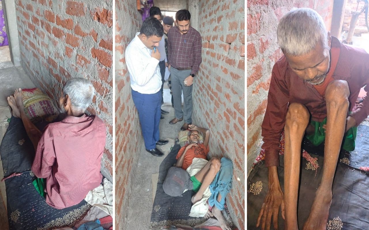 पलामू में भागे-भागे 60 वर्षीय रामचंद्र राम के घर पहुंचा जिला प्रशासन, जानें क्या है पूरा मामला