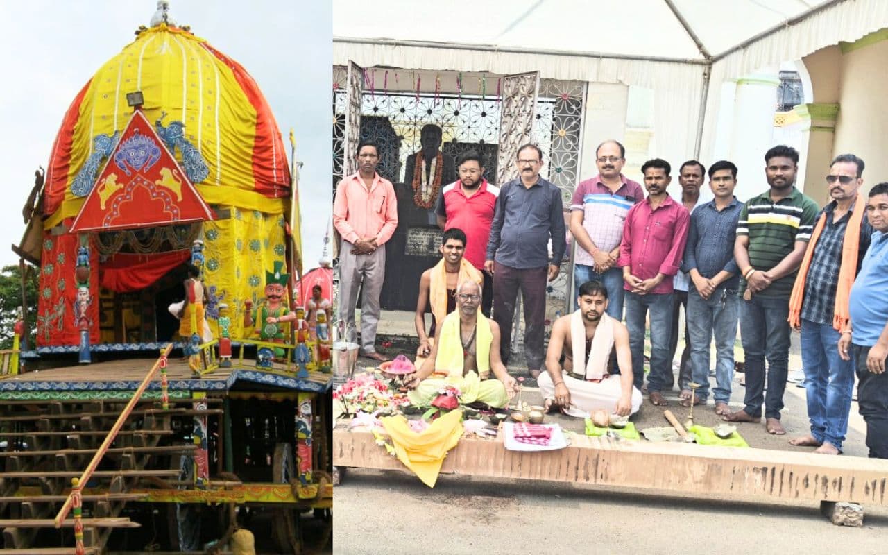 Rath Yatra 2024|खरसावां में ऐसा होगा प्रभु जगन्नाथ का रथ, रथ यात्रा पर खर्च होंगे 18 लाख रुपए