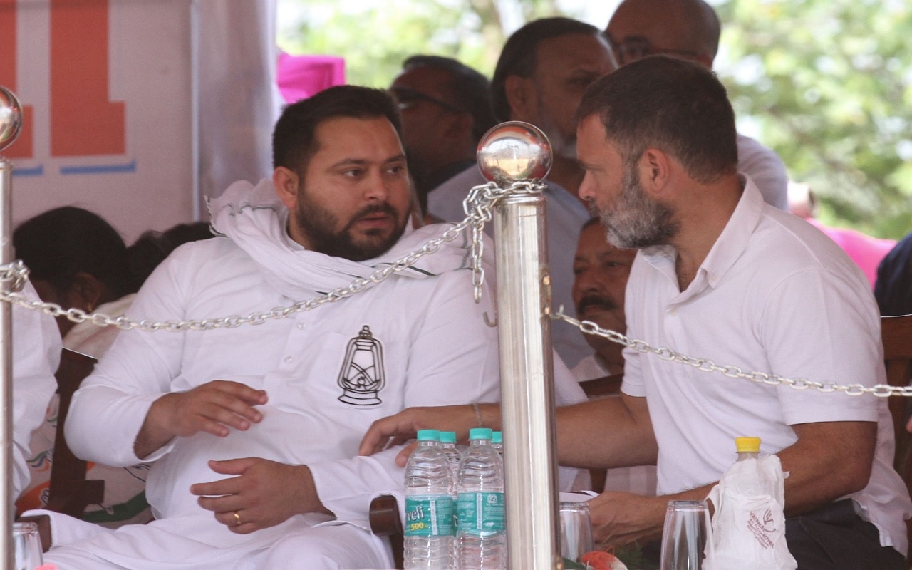 भागलपुर रैली में तेजस्वी बोले- नरेंद्र मोदी का सपना हुआ फ्लॉप, पहले फेज में बिहार की सारी सीटों पर जीत का किया दावा