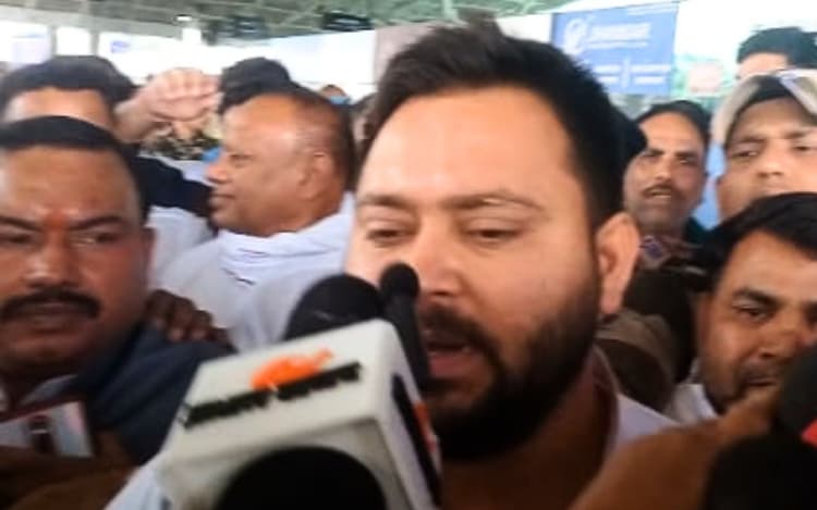 भाजपा से बदला लेगी झारखंड की जनता, रांची में बोले राजद नेता तेजस्वी यादव