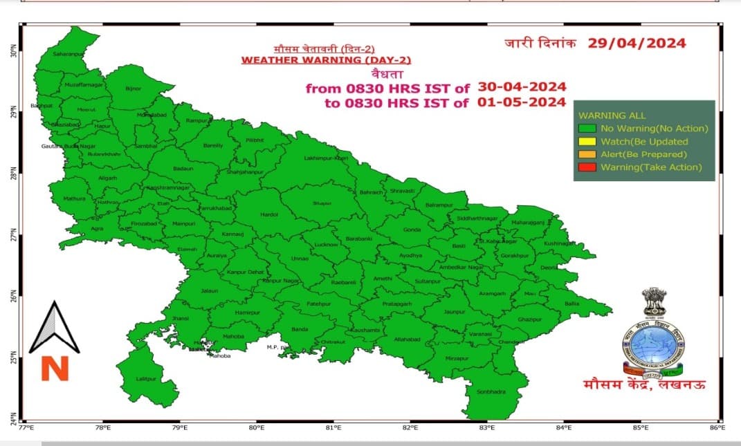 UP Weather Today: यूपी में लू का अलर्ट, आज सुबह वाराणसी रहा सबसे गर्म
